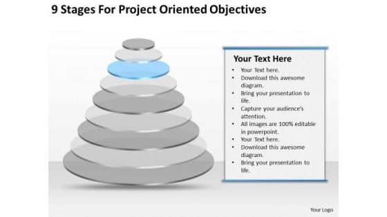 Project Oriented Objectives Ppt Catering Business Plan Template PowerPoint Templates