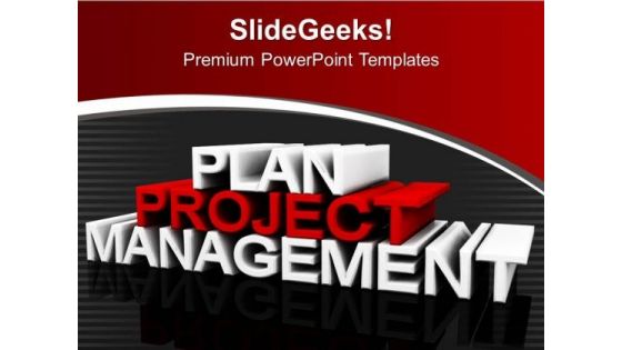 Project Planning And Management PowerPoint Templates Ppt Backgrounds For Slides 0413