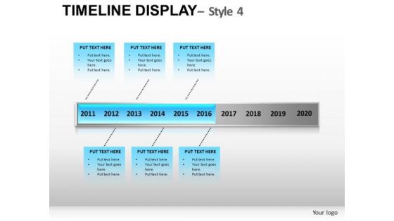 Project Timeline Display PowerPoint Slides And Ppt Diagram Templates