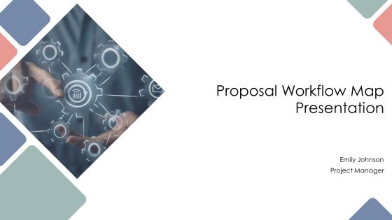 Proposal Workflow Map Presentation PPT Guidelines AT