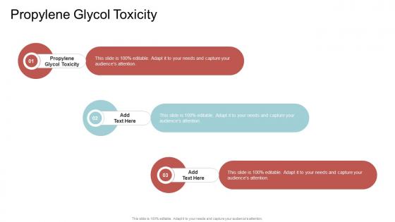 Propylene Glycol Toxicity In Powerpoint And Google Slides Cpb