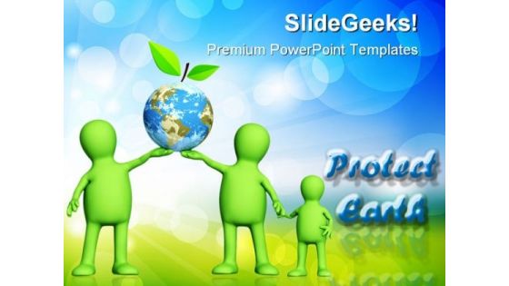 Protect Earth Environment PowerPoint Templates And PowerPoint Backgrounds 0411