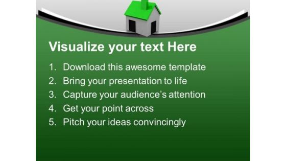 Protected Home Real Estate PowerPoint Templates Ppt Backgrounds For Slides 0313