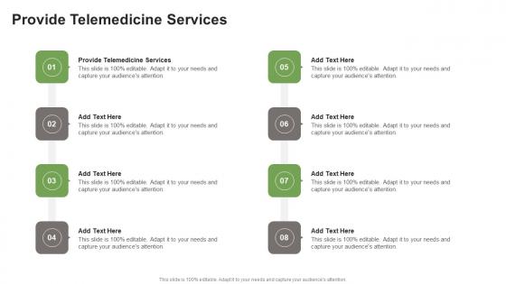 Provide Telemedicine Services In Powerpoint And Google Slides Cpb