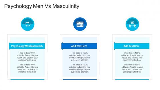 Psychology Men Vs Masculinity In Powerpoint And Google Slides Cpb