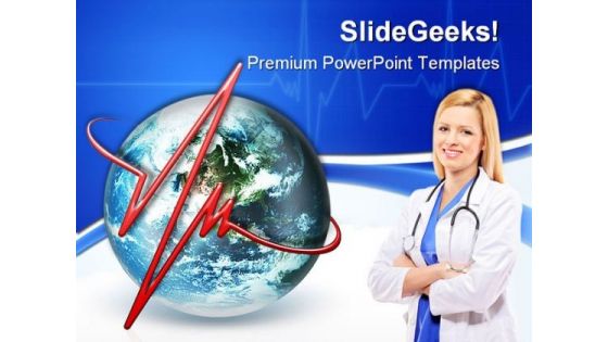 Pulse Of The World Medical PowerPoint Templates And PowerPoint Backgrounds 0311