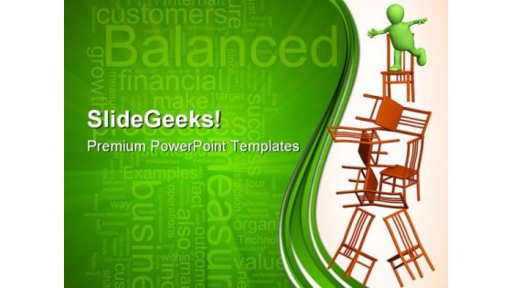 Puppet Balancing Business PowerPoint Themes And PowerPoint Slides 0411 Puppet Balancing Business PowerPoint Themes And PowerPoint Slides 0411