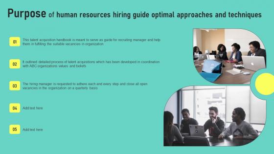 Purpose Of Human Resources Hiring Guide Human Resources Hiring Guide Optimal Clipart Pdf