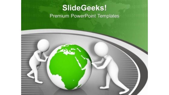 Push Business For Global Level PowerPoint Templates Ppt Backgrounds For Slides 0713