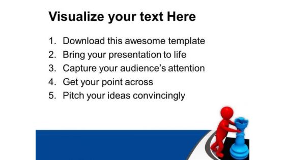 Push The Right Method To Win PowerPoint Templates Ppt Backgrounds For Slides 0813