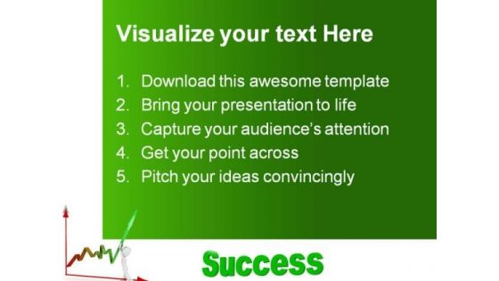 Pushing Up Profit Success PowerPoint Templates And PowerPoint Backgrounds 0511