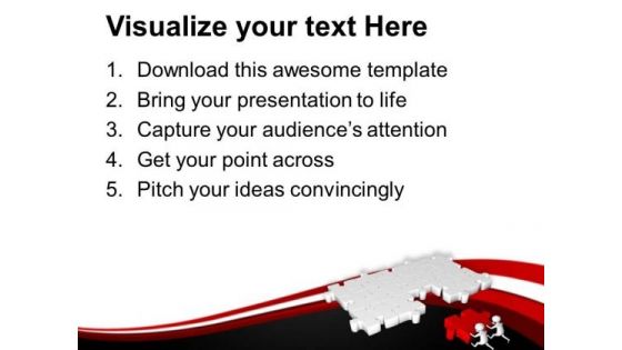 Put Solution And Get Success PowerPoint Templates Ppt Backgrounds For Slides 0713