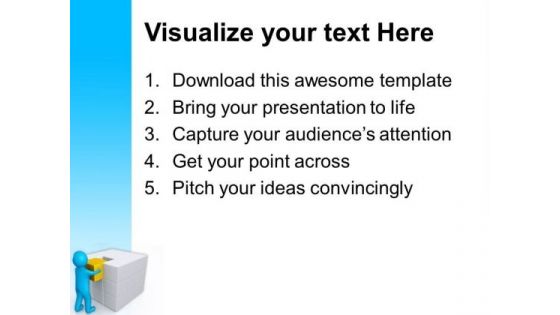 Put The Right Solution PowerPoint Templates Ppt Backgrounds For Slides 0613