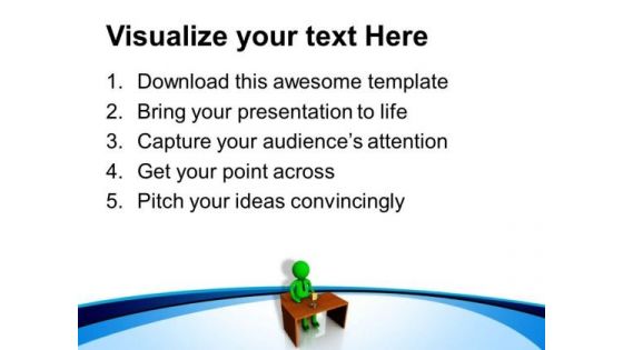 Put Your Voice Forward PowerPoint Templates Ppt Backgrounds For Slides 0713