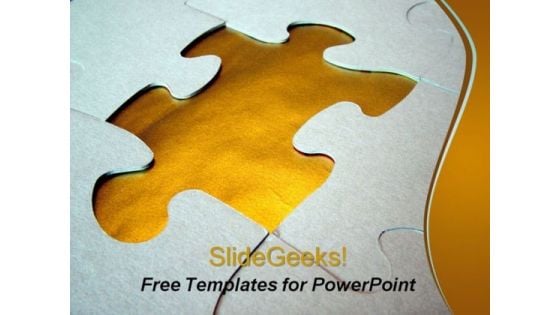 Puzzle Piece PowerPoint Template