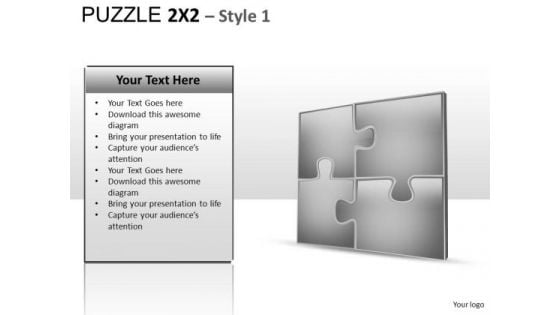 Puzzle 2x2 PowerPoint Images