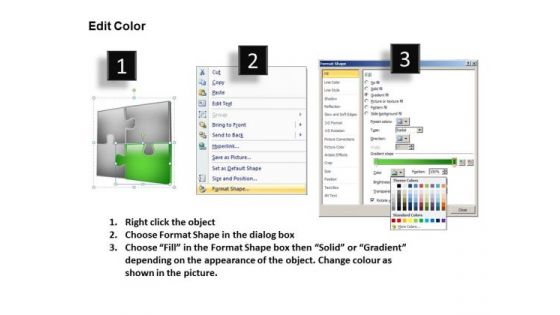 Puzzle Icon Slides With Important Piece PowerPoint Templates And Editable Ppt Slides