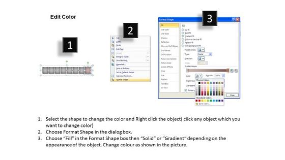 Puzzle Linear Flow Process 8 Stages Ppt Chart Program PowerPoint Slides Slide03