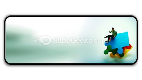 Puzzle Pieces Business PowerPoint Icon R