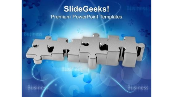 Puzzle Showing Growth Of Market PowerPoint Templates Ppt Backgrounds For Slides 0513