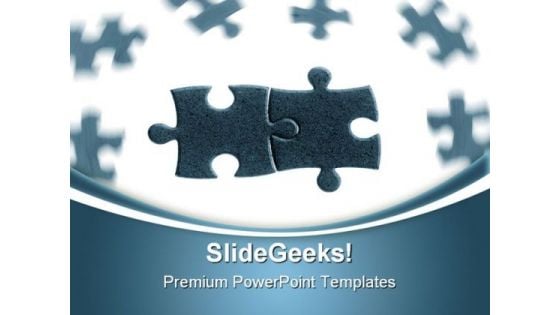 Puzzle Solution01 Business PowerPoint Templates And PowerPoint Backgrounds 0711