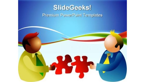 Puzzle Solution Business PowerPoint Templates And PowerPoint Backgrounds 0711 Puzzle Solution Business PowerPoint Templates And PowerPoint Backgrounds 0711