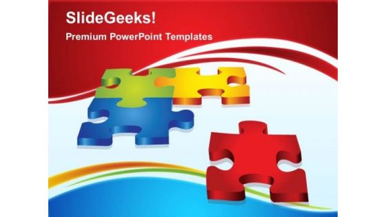 Puzzle Solution Business PowerPoint Templates And PowerPoint Themes 0212