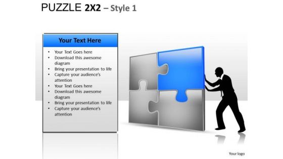 Puzzle Solution PowerPoint Slides And Ppt Template Diagrams