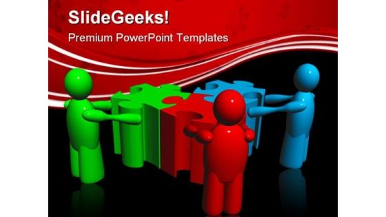 Puzzle Team01 People PowerPoint Themes And PowerPoint Slides 0511 Puzzle Team01 People PowerPoint Themes And PowerPoint Slides 0511
