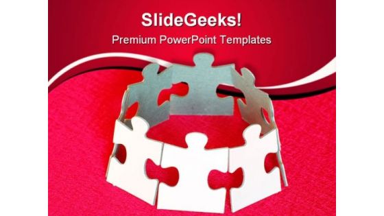 Puzzle Unity Leadership PowerPoint Themes And PowerPoint Slides 0811 Puzzle Unity Leadership PowerPoint Themes And PowerPoint Slides 0811