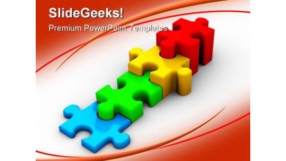 Puzzles Chart Business PowerPoint Background And Template 1210 Puzzles Chart Business PowerPoint Background And Template 1210