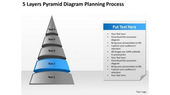 Pyramid Diagram Planning Process Ppt Business Plans For PowerPoint Templates