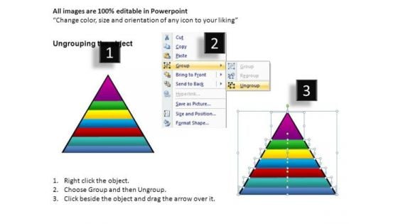 Pyramid Showing Maslows Hierarchy Of Needs 2d PowerPoint Slides And Ppt Diagram Templates