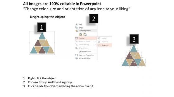 Pyramid With Icons For Business Infographic Presentation Template