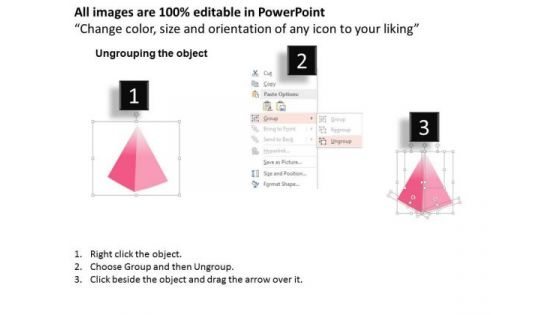 Pyramids For Sales Planning PowerPoint Template