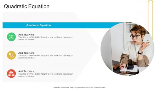 Quadratic Equation In Powerpoint And Google Slides Cpb