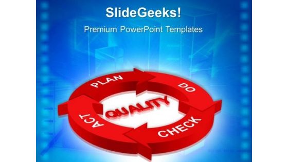 Quality Process Business PowerPoint Templates And PowerPoint Themes 0512