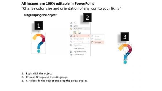 Query Mark With Icons PowerPoint Templates