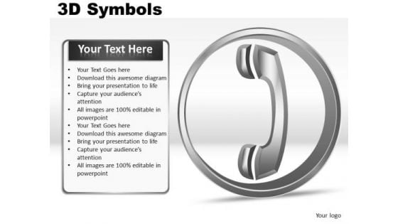 Question 3d Symbols PowerPoint Slides And Ppt Diagrams Templates