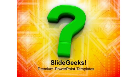 Question Marks Business Concept PowerPoint Templates Ppt Backgrounds For Slides 0313 Question Marks Business Concept PowerPoint Templates Ppt Backgrounds For Slides 0313