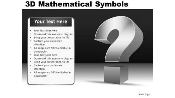 Question Symbols Ppt