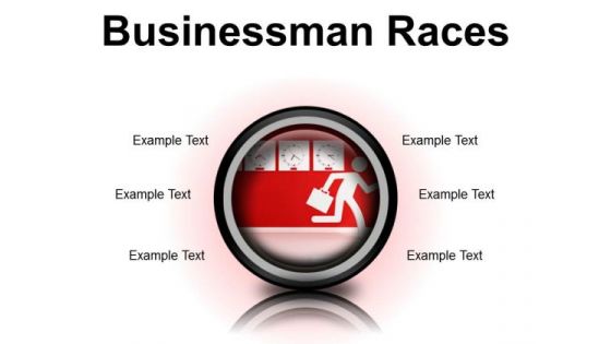 Race Against Time Business PowerPoint Presentation Slides Cc