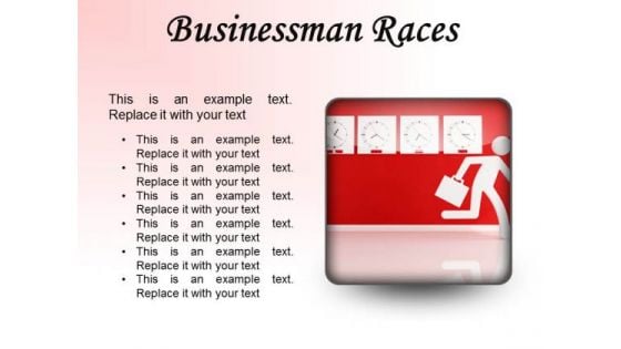 Race Against Time Business PowerPoint Presentation Slides S