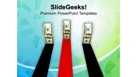 Race To The Top Money PowerPoint Templates And PowerPoint Themes 1012