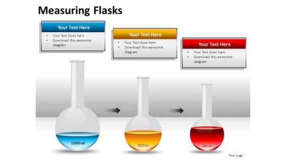 Radiation Measuring Flasks PowerPoint Slides And Ppt Diagram Templates