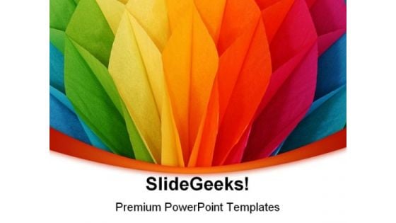 Rainbow Abstract PowerPoint Templates And PowerPoint Backgrounds 0311