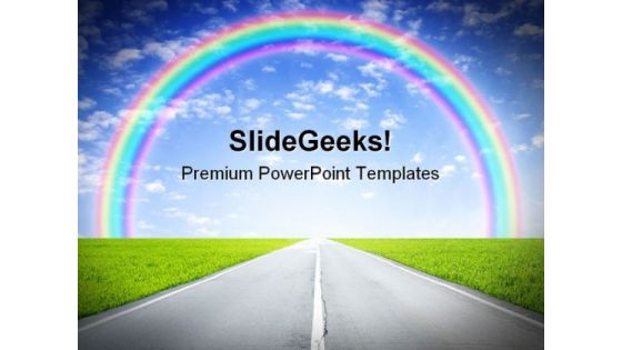 Rainbow Nature PowerPoint Themes And PowerPoint Slides 0811