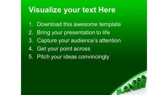 Raising Business Future PowerPoint Templates And PowerPoint Themes 0612