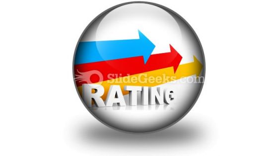 Rating Ppt Icon For Ppt Templates And Slides C