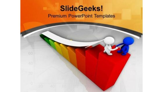 Reach On Top In Business PowerPoint Templates Ppt Backgrounds For Slides 0413